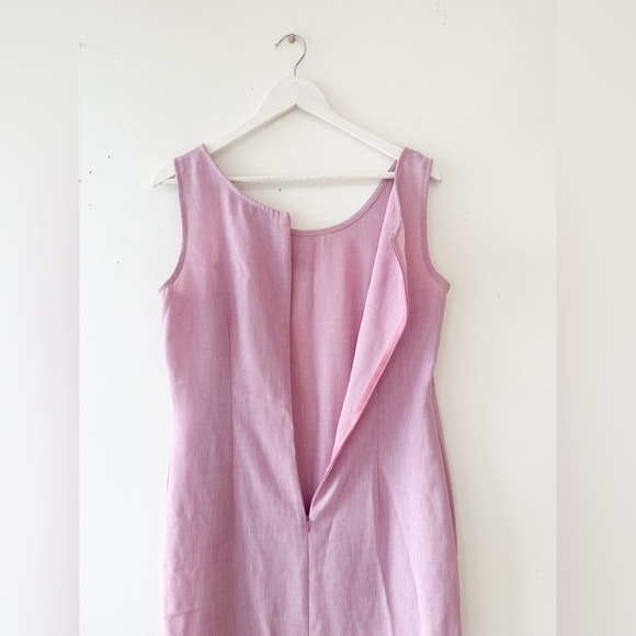 Vintage Blush Sleeveless Maxi Dress - Size 10 - Picture 2 of 7